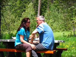 Reisverslag Canada naar Marthas creek, Skunk cabbage trail, Gi photo