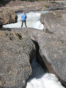 Marc on Natural bridge